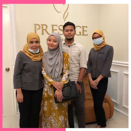 Aina Fadhilah at Prestige Medispa