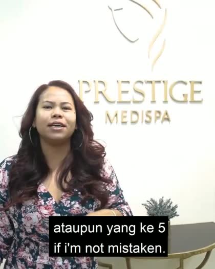Nasz Sally at Prestige Medispa