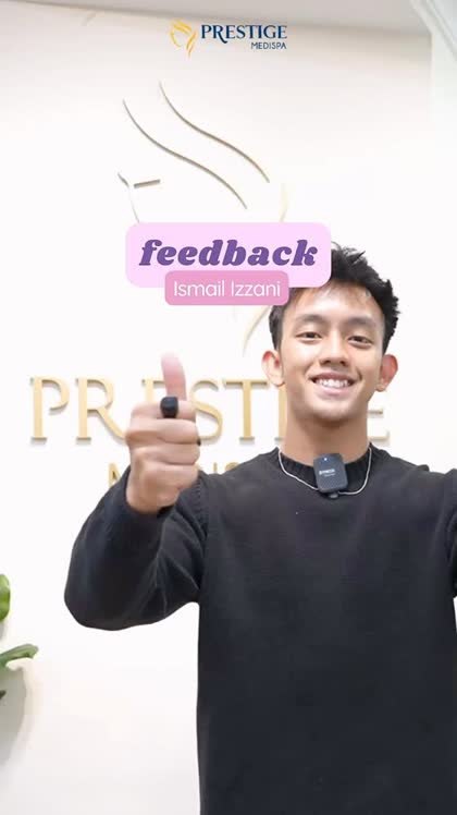 Ismail Izzani at Prestige Medispa